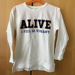 エフオーキッズ(F.O.KIDS)のF.O インターナショナル ロンT 白 120(Tシャツ/カットソー)