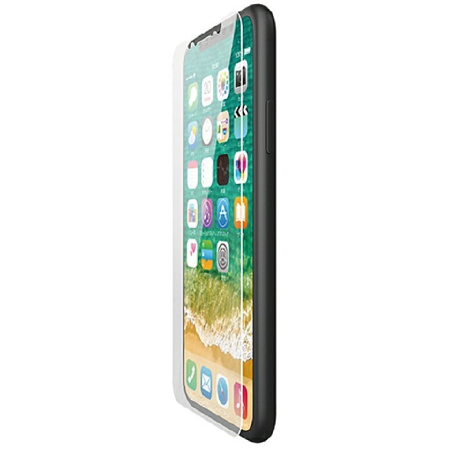 ELECOM(エレコム)のiPhoneX用 ブルーライトカットガラスフィルム 新品未使用品 スマホ/家電/カメラのスマホアクセサリー(保護フィルム)の商品写真