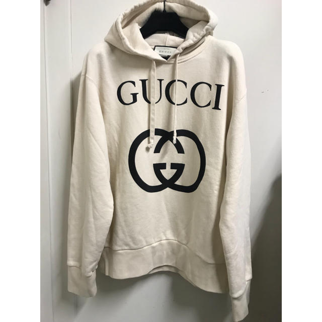 期間限定30％OFF! Gucci GUCCI インターロッキングG フーデッドスウェットシャツ(新品 Mサイズ) パーカー 