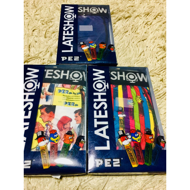 LATESHOW(レイトショー)のPEZ ボクサーパンツ M 3点 メンズのアンダーウェア(ボクサーパンツ)の商品写真