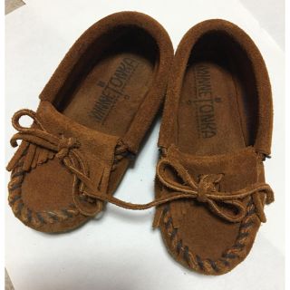 ミネトンカ(Minnetonka)のミネトンカキッズモカシン(スリッポン)