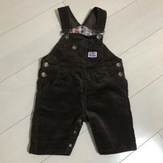 シップスキッズ(SHIPS KIDS)のシップス コーデュロイ サロペット キッズ 90㎝(パンツ/スパッツ)