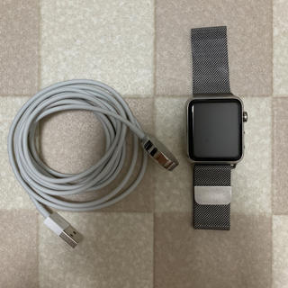 アップルウォッチ(Apple Watch)のApple Watch 初代 42mmステンレス(腕時計(デジタル))