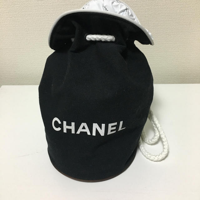 【特価】 CHANEL CHANELノベルティ巾着バッグ - リュック/バックパック