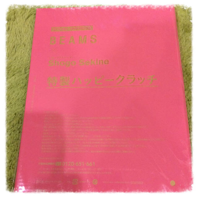 BEAMS(ビームス)のビームス✨ハッピークラッチ レディースのバッグ(クラッチバッグ)の商品写真