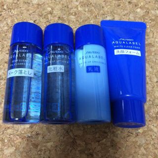 シセイドウ(SHISEIDO (資生堂))のアクアレーベル お試しサイズ(その他)