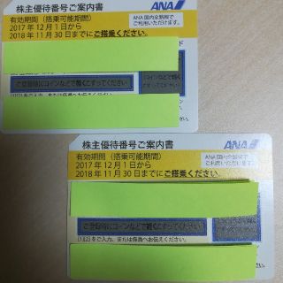 エーエヌエー(ゼンニッポンクウユ)(ANA(全日本空輸))のANA 株主優待券(航空券)