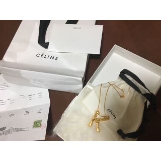 セリーヌ(celine)のceline イニシャルネックレス(ネックレス)