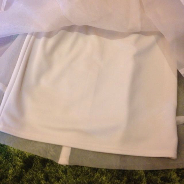 SNIDEL(スナイデル)のオーガンジースカート♡ レディースのスカート(ひざ丈スカート)の商品写真