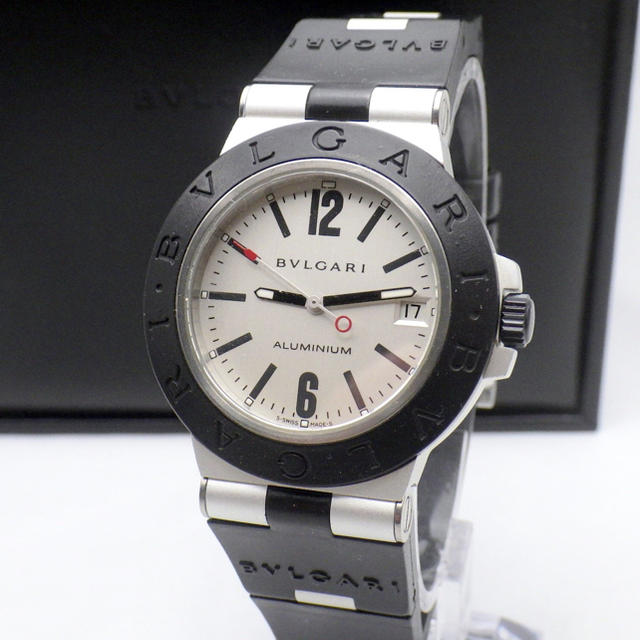 BVLGARI - k【BVLGARI】ブルガリ AL38A アルミニウム ATメンズ 腕時計