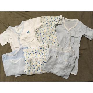 ニシマツヤ(西松屋)のM31U様専用  中古・美品あり 新生児肌着13枚セット(肌着/下着)