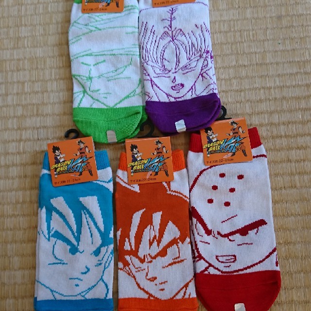 ちゃんちゃん様専用ドラゴンボール 靴下 キッズ/ベビー/マタニティのこども用ファッション小物(靴下/タイツ)の商品写真