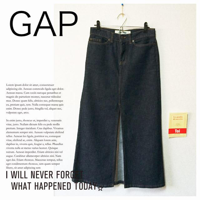 GAP(ギャップ)のGAP♡ジーンズ♡ロングスカート♡ レディースのスカート(ロングスカート)の商品写真