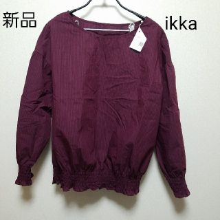 イッカ(ikka)の新品 ikka ブラウス(シャツ/ブラウス(長袖/七分))