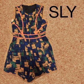 スライ(SLY)のSLY ロンパース(ミニワンピース)