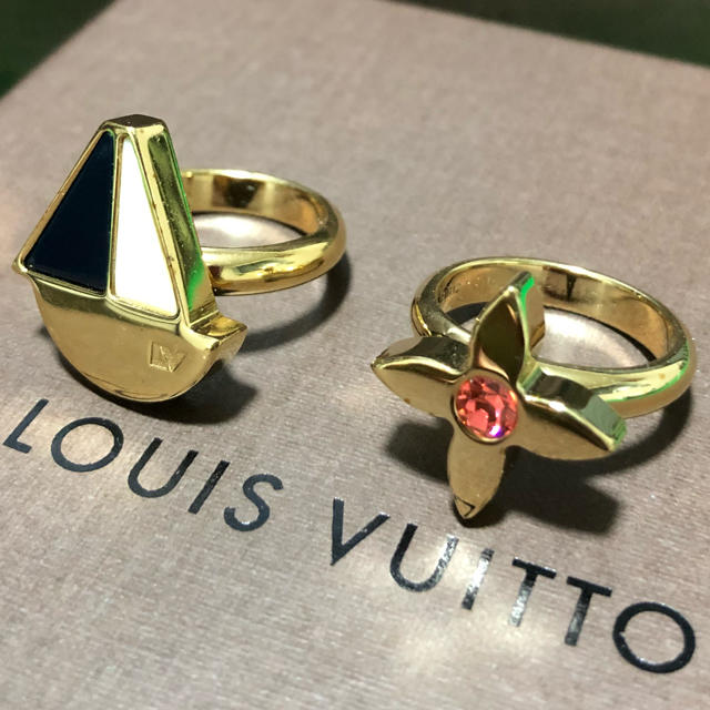 LOUIS VUITTON(ルイヴィトン)のＬＯＵＩＳ  ＶＵＩＴＴＯＮ バーグユアボートモノグラムペアリング（未使用品） レディースのアクセサリー(リング(指輪))の商品写真