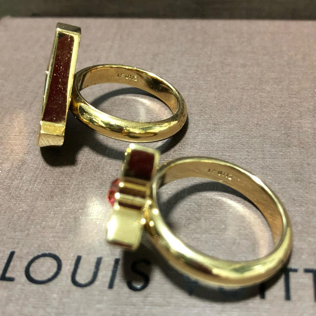 LOUIS VUITTON(ルイヴィトン)のＬＯＵＩＳ  ＶＵＩＴＴＯＮ バーグユアボートモノグラムペアリング（未使用品） レディースのアクセサリー(リング(指輪))の商品写真