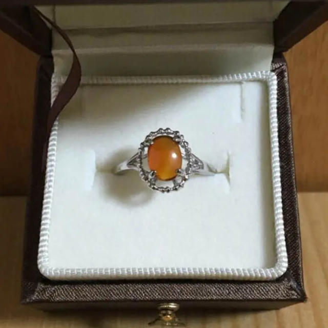 Santa Monica(サンタモニカ)のvintage orange stone ring  レディースのアクセサリー(リング(指輪))の商品写真