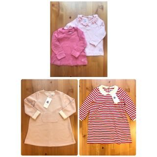 プチバトー(PETIT BATEAU)のリコラリ様専用♡プチバトー3点おまとめ(ワンピース)