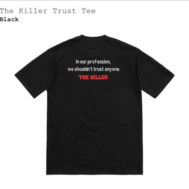 Sサイズ supreme the killer Trust Tee Black