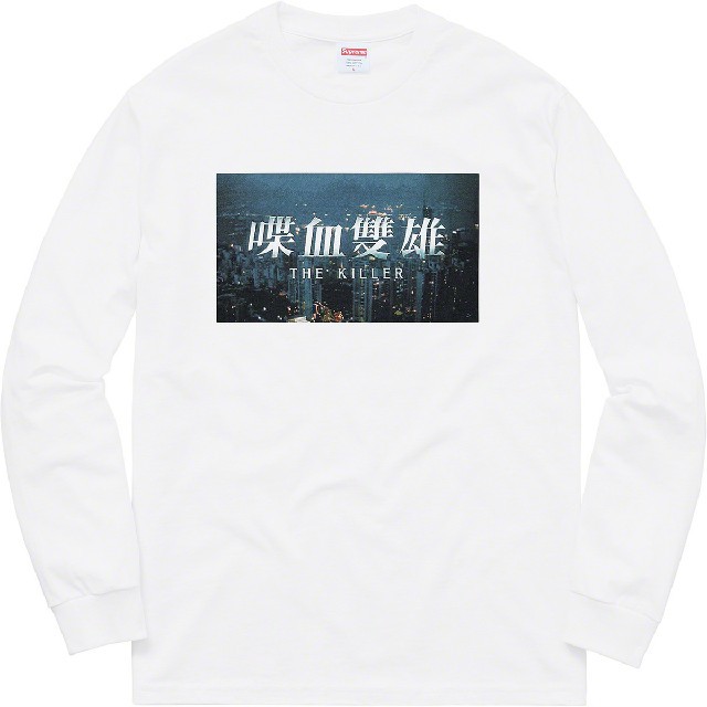 新品 supreme the killer L/S tee 白 M