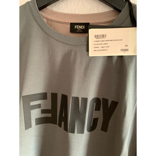 FENDI(フェンディ)の阪急購入 新品 フェンディ 18SS カットソー メンズのトップス(Tシャツ/カットソー(半袖/袖なし))の商品写真