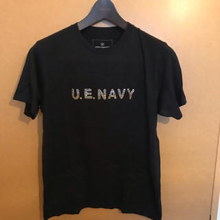 ユニフォームエクスペリメント(uniform experiment)のuniform experiment Tシャツ ネイビー サイズ1(Tシャツ/カットソー(半袖/袖なし))