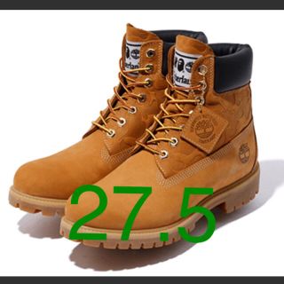 アベイシングエイプ(A BATHING APE)のTIMBERLAND X BAPE® X UNDFTD BOOTS(ブーツ)