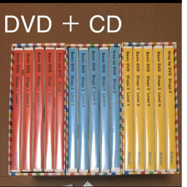 雑誌で紹介された 【sizuka様専用】ワールドワイドキッズ stage1〜3 CD,DVD その他