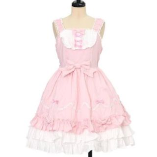 アンジェリックプリティー(Angelic Pretty)のAngelic Pretty ピンクJSK(ひざ丈ワンピース)