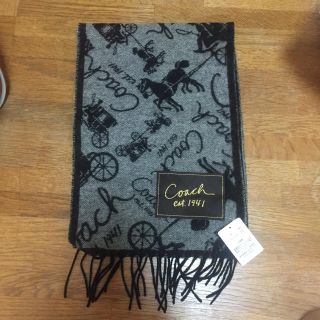 コーチ(COACH)のコーチ マフラー 新品(マフラー/ショール)