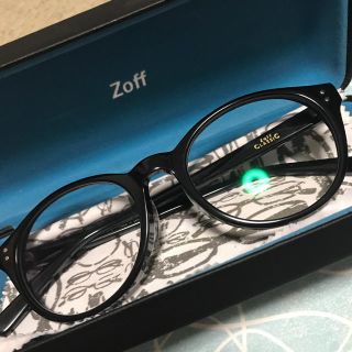 ゾフ(Zoff)のzoff classic 伊達メガネ 黒縁(サングラス/メガネ)