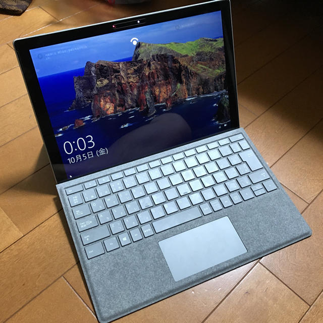 Microsoft - Surface pro 2017 office付き ケース・背面フィルム装着済