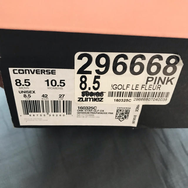 CONVERSE(コンバース)のconverse golf le fleur 美品 メンズの靴/シューズ(スニーカー)の商品写真