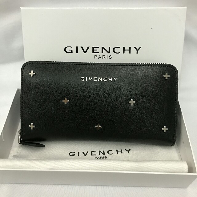 GIVENCHY ジバンシー ウォレット 長財布 レザー 小銭入れあり