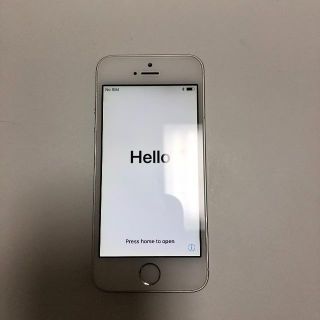 アイフォーン(iPhone)のiphone SE SIMフリー silver  64GB(スマートフォン本体)