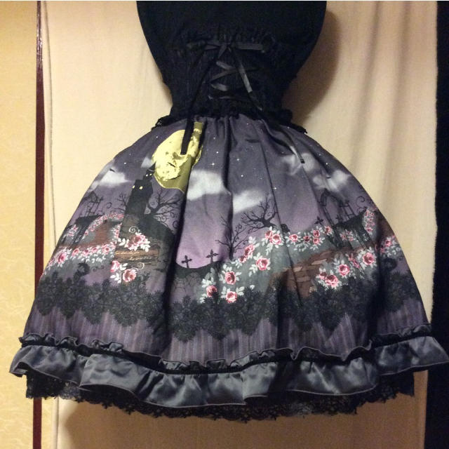 axes femme(アクシーズファム)の新品タグ付き ゴシックコルセットスカート レディースのスカート(ひざ丈スカート)の商品写真