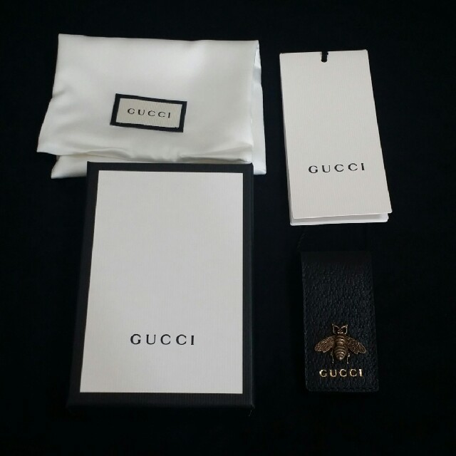 Gucci(グッチ)のGUCCI　マネークリップ　BEE 正規品 メンズのファッション小物(マネークリップ)の商品写真