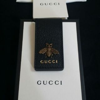 グッチ(Gucci)のGUCCI　マネークリップ　BEE 正規品(マネークリップ)