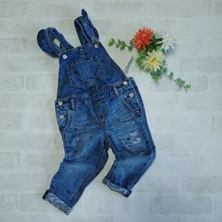 ベビーギャップ(babyGAP)のbabyGAP*GAP*デニムサロペット オーバーオール*95*ベビーギャップ(パンツ/スパッツ)