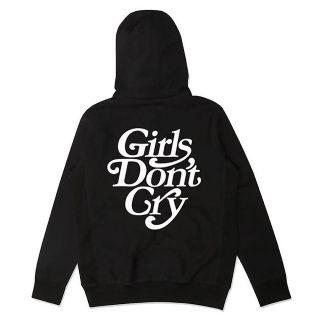 ジーディーシー(GDC)の黒S girls don't cry hooded パーカー フーディ(パーカー)