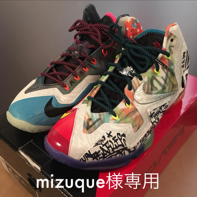 NIKE(ナイキ)のmizuque様専用 NIKE LEBRON Ⅺ PREMIUM 27cm メンズの靴/シューズ(スニーカー)の商品写真