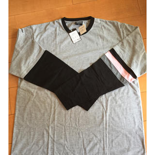 【新品】メンズ長袖Tシャツ 5L(Tシャツ/カットソー(七分/長袖))