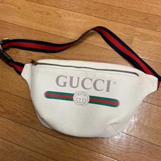 グッチ(Gucci)の専用 グッチ ボディバッグ 白(ボディバッグ/ウエストポーチ)