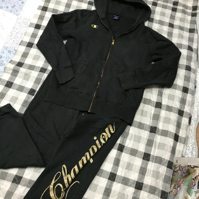 champion チャンピオン スウェット 上下ジャージ 魔裟斗モデル L