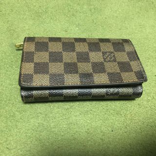 ルイヴィトン(LOUIS VUITTON)のLOUIS VUITTON  二つ折り財布 ダミエ【正規品】(財布)