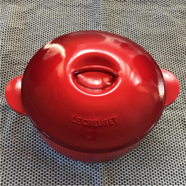 未使用レア　Le Creuset ル・クルーゼ レギュミエ 19cm チェリー