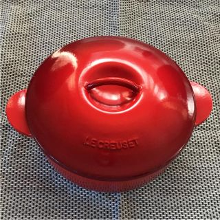 ルクルーゼ(LE CREUSET)のルクルーゼ　廃盤　レギュミエ　19cm　チェリーレッド(鍋/フライパン)