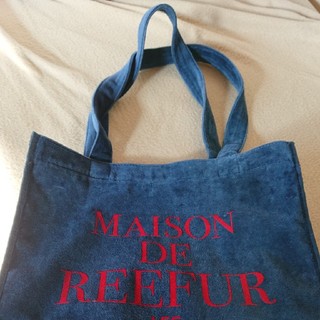 メゾンドリーファー(Maison de Reefur)のメゾンドリファーベロアトートバッグ Mサイズ(トートバッグ)
