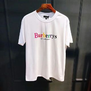 BURBERRY - バーバリー BURBERRY 18SS レインボー ロゴ Tシャツの通販 BURBERRY - バーバリー BURBERRY 18SS レインボー ロゴ Tシャツの通販